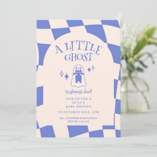 Invitation Une petite fête rétro Halloween pour bébé 