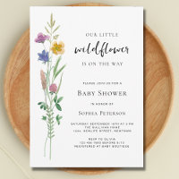 Une petite fille Wildflower