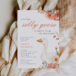 Invitation Une Petite Petite Petite Oie Baby shower Invitatio