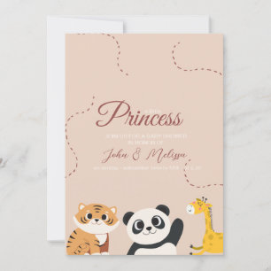 Invitation Une petite princesse arrive