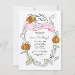 Invitation Une petite shower pour bébé sur le thème de l'auto