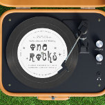 Invitation Une roche | Retro Rock'n'roll Vinyl Record<br><div class="desc">Un disque vinyle d'inspiration rétro sur le thème du rock qui capte l'essence de l'ère de la musique rock. Cette invitation s'inspire de l'esprit rock des années 60, les années 70 et 80. La forme du disque vinyle ajoute une touche de nostalgie, tandis que les polices punk rock ajoutent une...</div>
