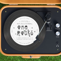 Une roche | Retro Rock'n'roll Vinyl Record