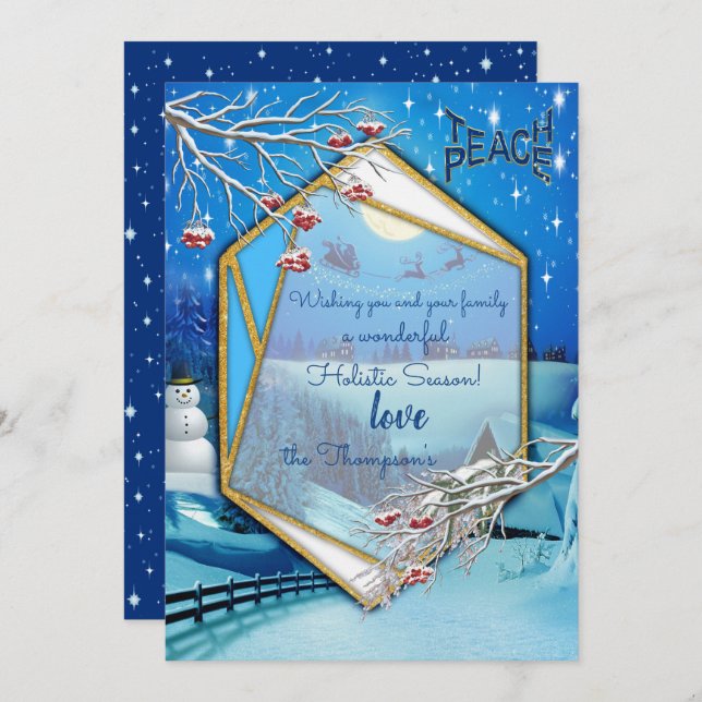 Invitation Une saison holistique (Devant / Derrière)