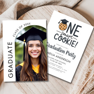 Invitation Une Smart Cookie Graduation Party Arch Photo