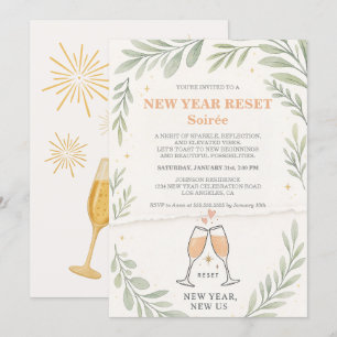Invitation Une soirée cocktail pour un nouveau départ après l