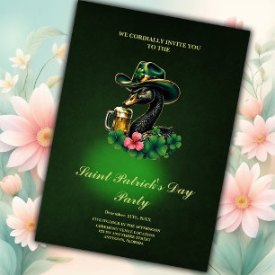 Invitation Une touche irlandaise