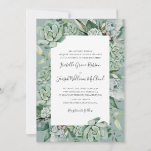 Invitation Une verdure succulente   Sage Nom complet traditio