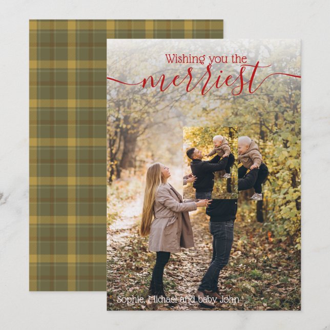 Invitation Unique 2 Photo - In Cell Photo Vacances (Devant / Derrière)