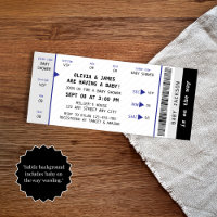 Unique Concert Concert Ticket Baby shower de musiq