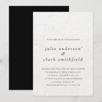 Unique Contemporary Minimalist Texture Mariage