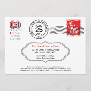 Invitation unique de "lettre"