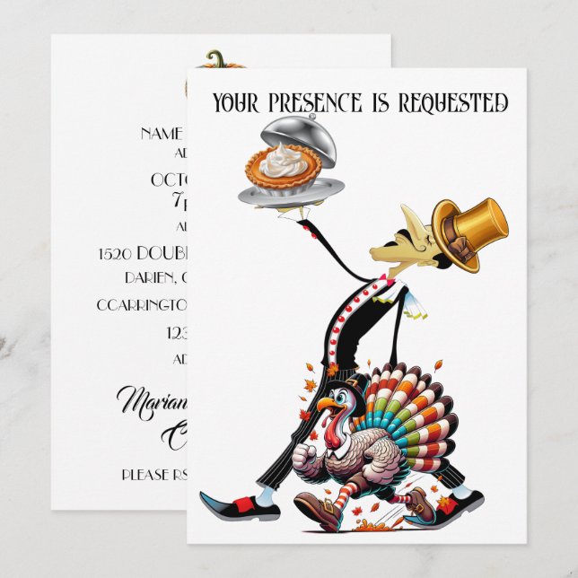 Invitation unique de rassemblement (Devant / Derrière)