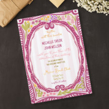 Unique Floral Fantaisiste Moulin à Main Dessiné 