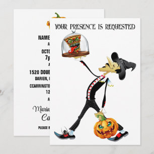 Invitation unique pour un rassemblement Halloween