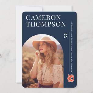 Invitation Université d'Auburn   Futur diplômé