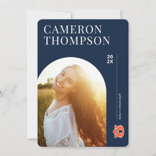 Invitation Université d'Auburn Graduation