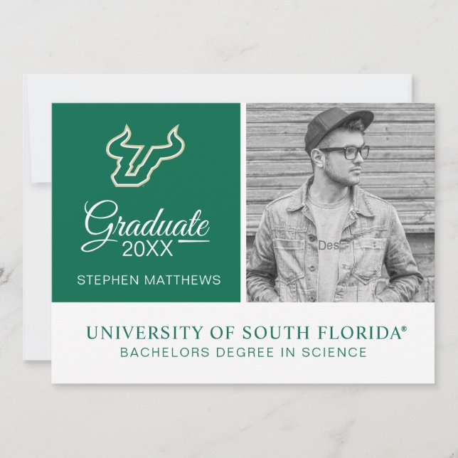 Invitation Université de South Florida Graduate (Devant)
