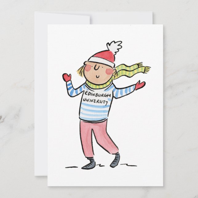 Invitation Université d'Édimbourg (Devant)