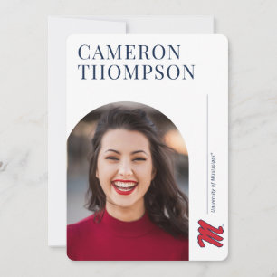 Invitation Université du Mississippi   Script M