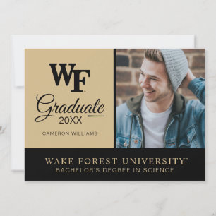 Invitation Université Wake Forest   WF