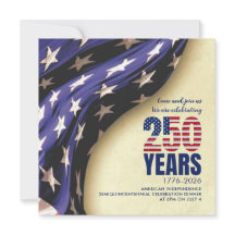 USA 250 Years American Independence Birthday