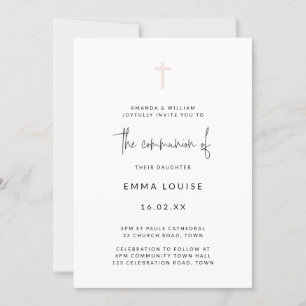 Invitation V1 personnalisé pour Daniela