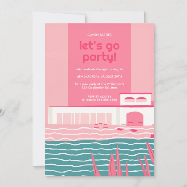 Invitation V1 personnalisé pour Tathyana (Devant)