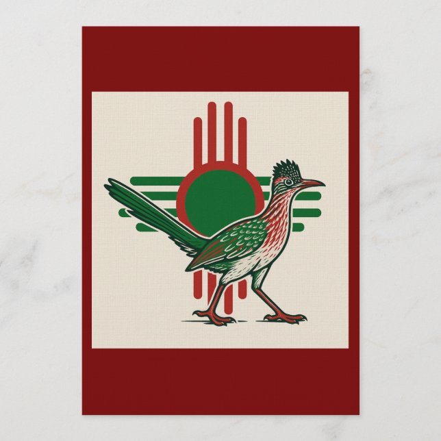 Invitation Vacances au Nouveau-Mexique  (Devant)