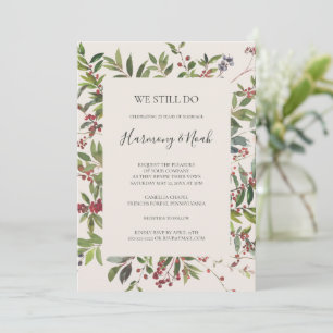 Invitation Vacances Botanique Ivory Nous Faisons Encore Vow R