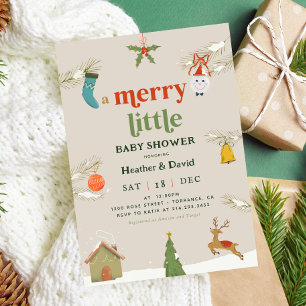 Invitation Vacances Un Joli Petit Baby shower