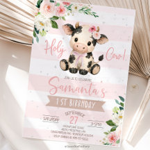Vache sacrée 1er anniversaire Highland