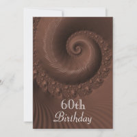 Vagues et Tourbillons de Chocolat 60e Anniversaire