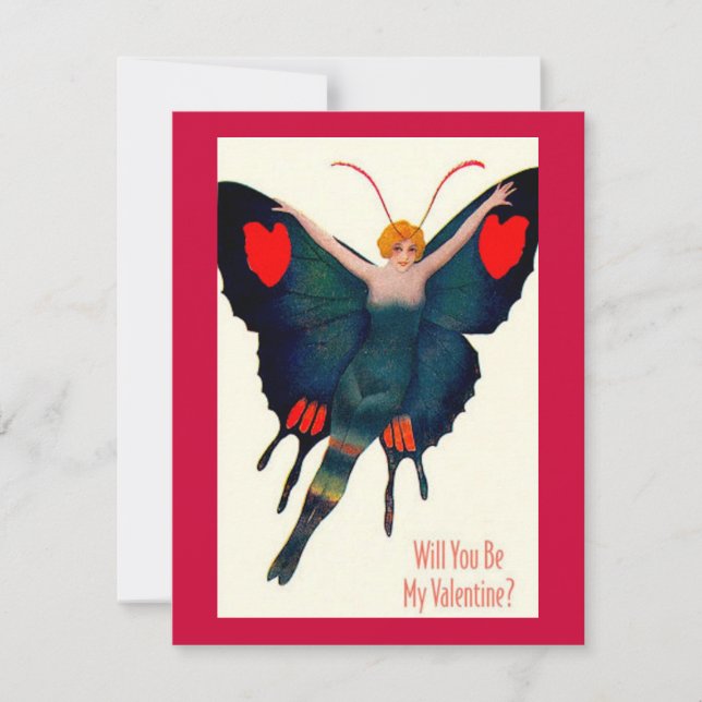 Invitation Valentine personnalisable (Devant)