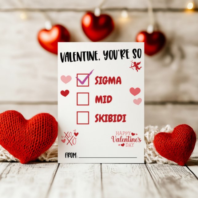 Invitation Valentine, tu es si Sigma ! La Saint-Valentin de l (Créateur téléchargé)