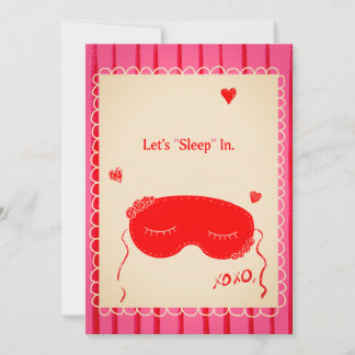 Invitation Valentines Day Card