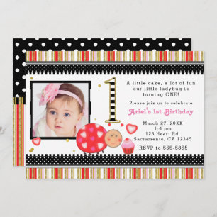 Invitation Valentines Jour 1er Anniversaire Fête Photo Invita