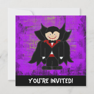 Invitation Vampire Halloween
