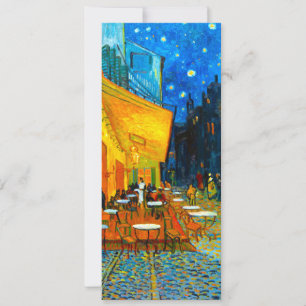 Invitation Van Gogh Café Terrace at Night