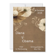 Vase antique marron et beige