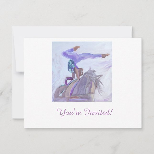 Invitation Vaulte Horse (Devant)