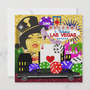 Invitation Vegas Party - Casino / Poker - SRF