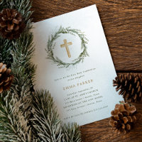 Végétation hivernale rustique Wreath Première comm