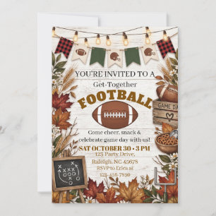 Invitation Veillée de football