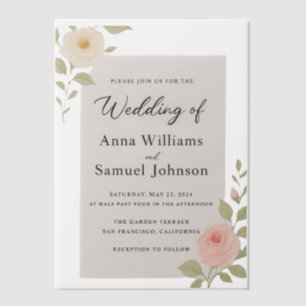 invitation vellum
