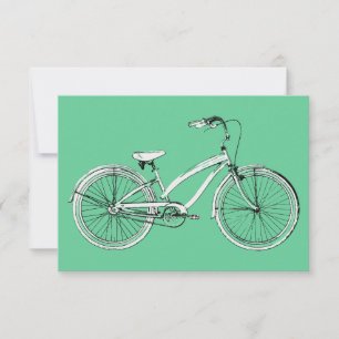 Invitation vélo rétro