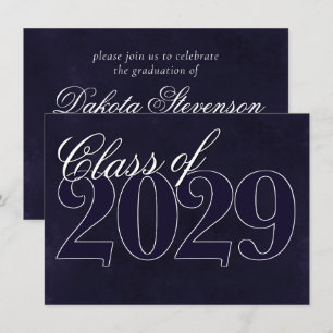 Invitation Velvet Grad   Minuit Indigo violet bijou ton