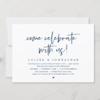 Venez célébrer avec nous, Mariage Elopement Brunch
