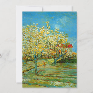 Invitation Verger en fleurs de Vincent van Gogh