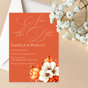 Invitation Verona Sunset Floral Enregistrer la date Mariage